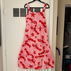 J.Crew Women’s Cotton Lobster Print Dress